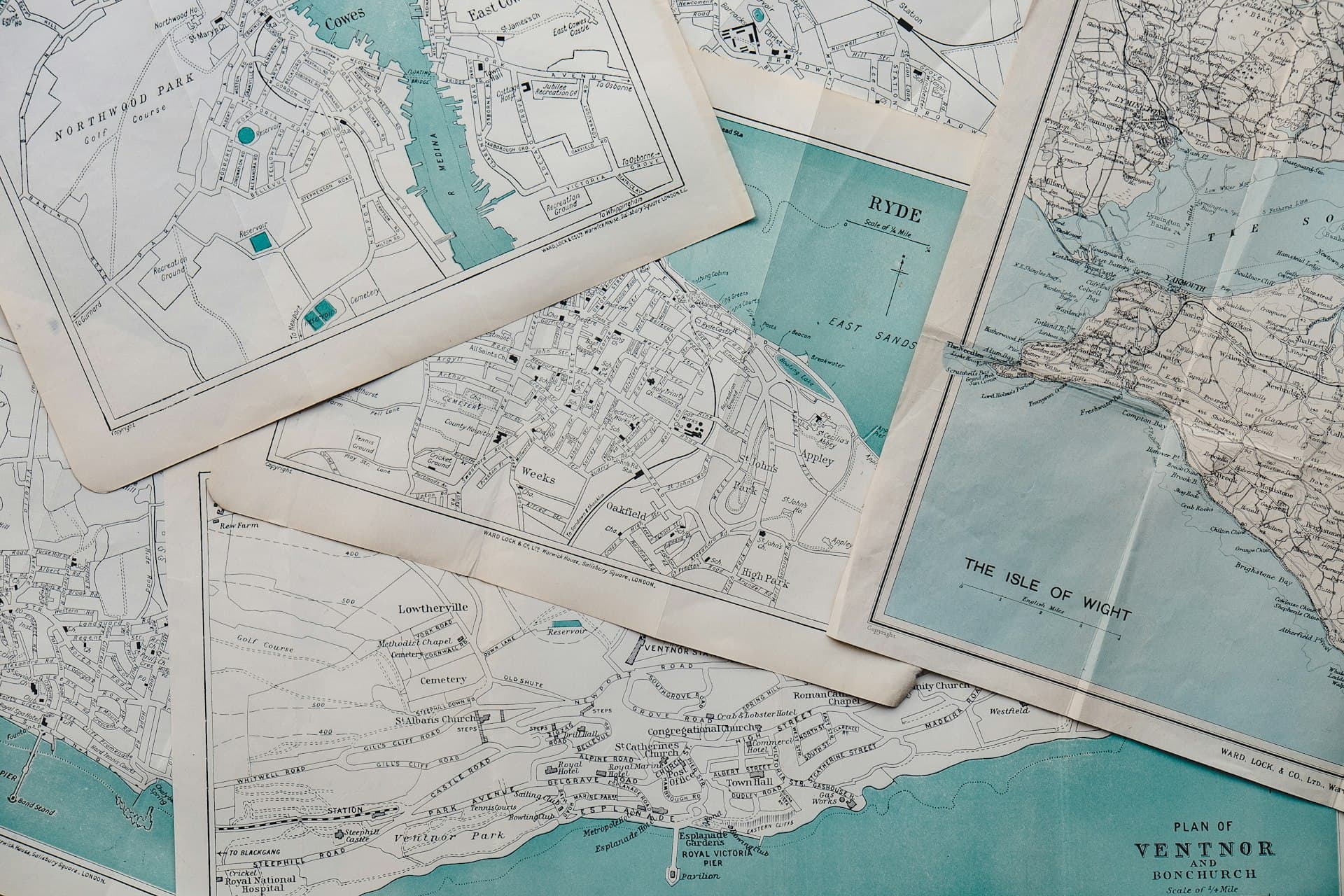 Abstract aerial perspective